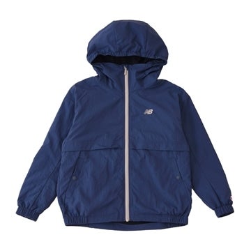 Windbreaker with brushed tricot lining