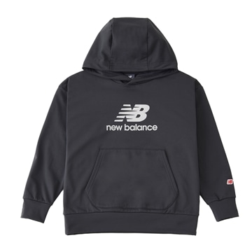 Moisture-wicking, stacked logo sweatshirt hoodie