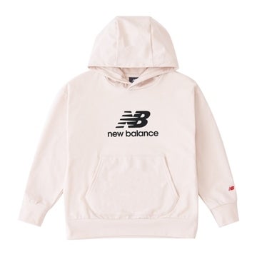 Moisture-wicking, stacked logo sweatshirt hoodie