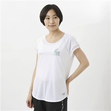 SAKURA グラフィックファッションショートスリーブTシャツ