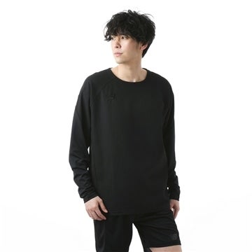 Black Out Collection シアサッカーロングスリーブトップス