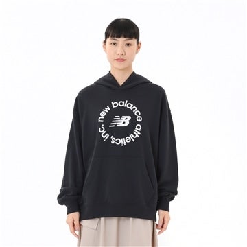 Sport French Terry Oversized Graphic Hoodie (Fleece)