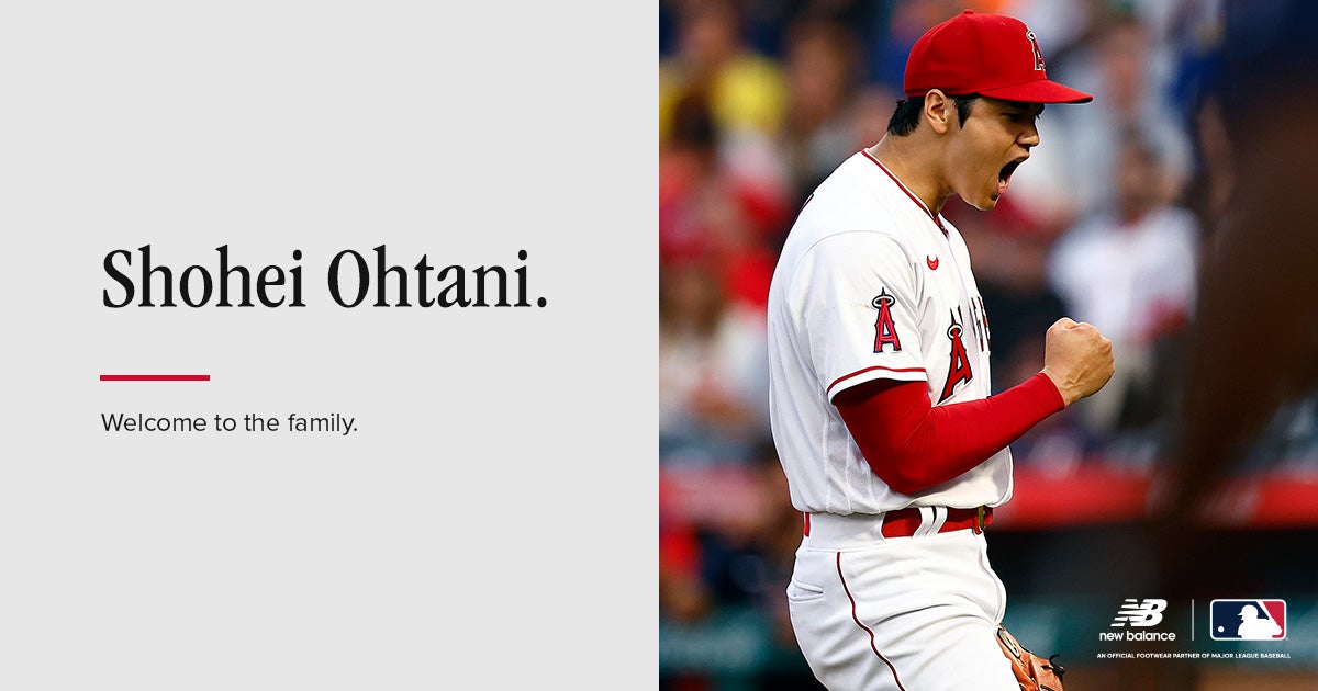 NB公式】ニューバランス | Shohei Ohtani.Welcome to the familyNew