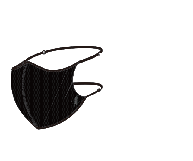 Active performance mask. 調整可能なノーズクリップ 立体的で快適なフィット感. 後頭部のストラップがかけ心地の負担を軽減 安定したフィット感. 選べる4サイズ XS, S, M, L