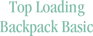 Top Loading Backpack Basic