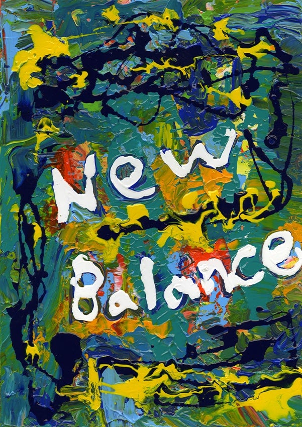 1. New Balance Earth ありのまま パラリンアート