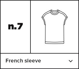 n.7 French sleeve