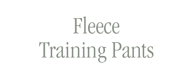 Fleece Training Pants