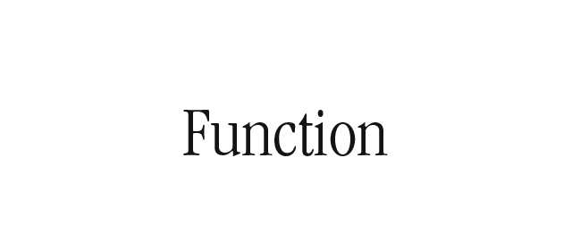 Function