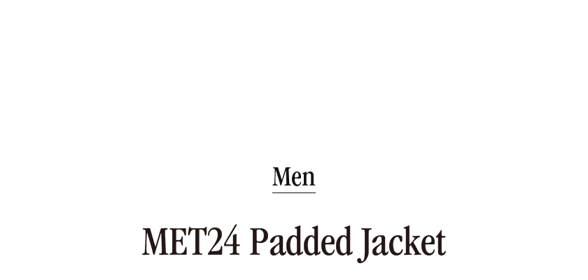 Men | MET24 Padded Jacket