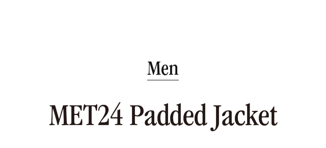 Men | MET24 Padded Jacket