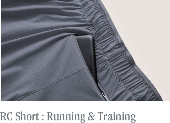 RC Short：running ＆ training