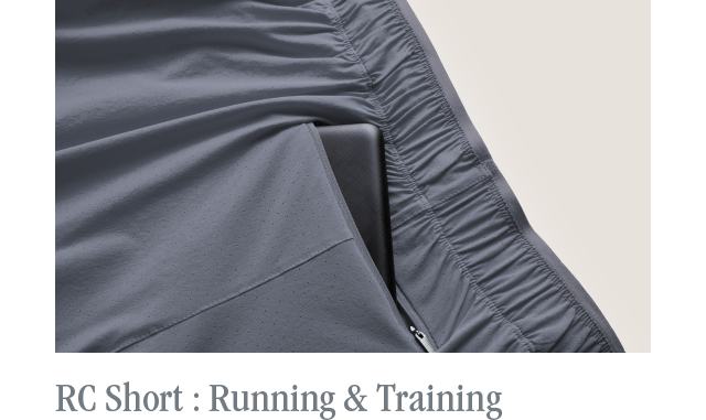 RC Short：running ＆ training