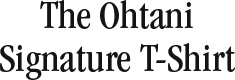 Shohei Ohtani Signature Logo Tee