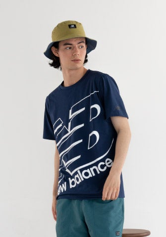 T-shirt collection MEN, Blue look1摜
