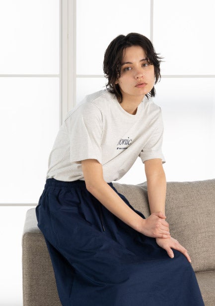 T-shirt collection WOMEN, White look2摜