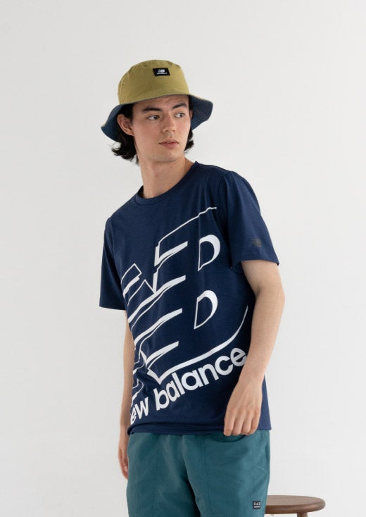 T-shirt collection MEN, Blue look1摜