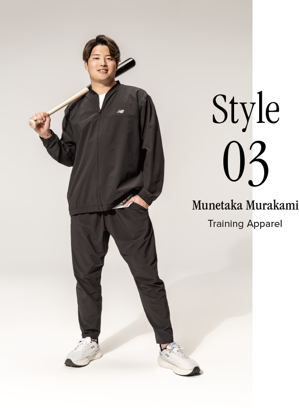 style03 Munetaka Murakami Training Apparel