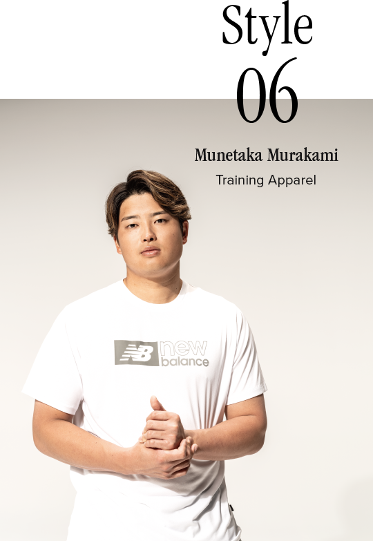 style06 Munetaka Murakami Training Apparel