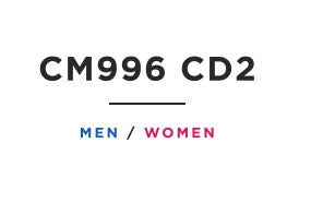CM996 CD2. Men/Women
