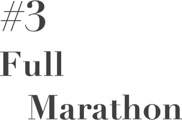 #3 Full Marathon