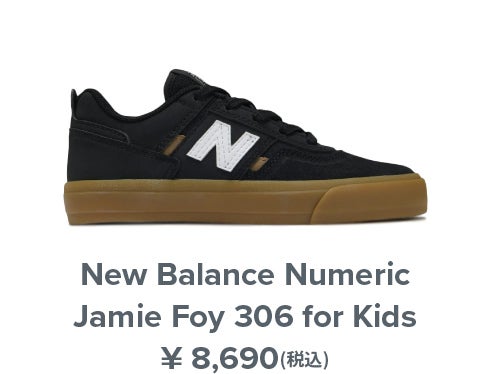 New Balance Numeric Jamie Foy 306 for Kids \ 8,690 (tax included)