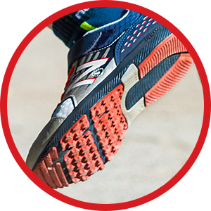 Enlarged image of the outsole