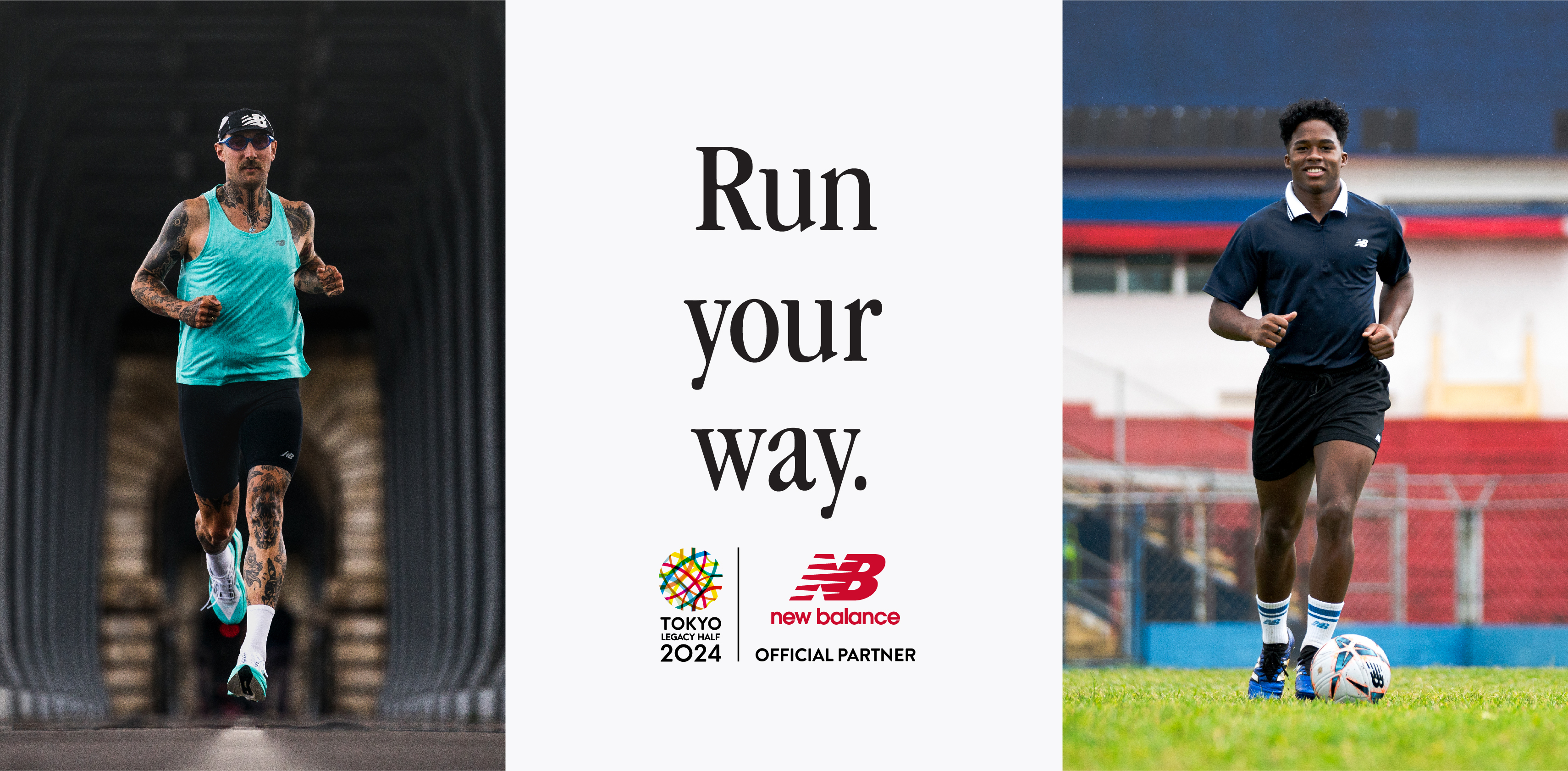 Run your way.